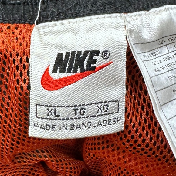 Nike Swim Trunks Sportswear Vintage Grey Orange Green White Tag - Picture 8 of 12